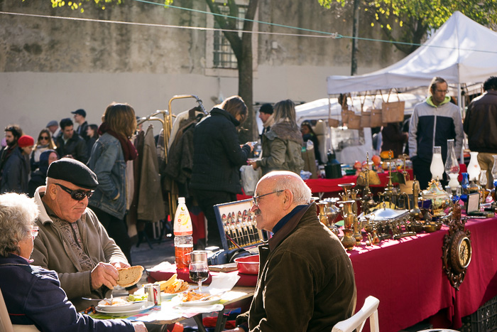 Thieves market Lisbon