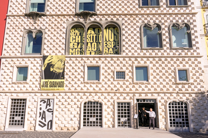 The Casa dos Bicos and the José Saramago Foundation - Lisbon For