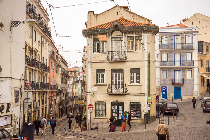 Mouraria  neighborhood in Lisbon